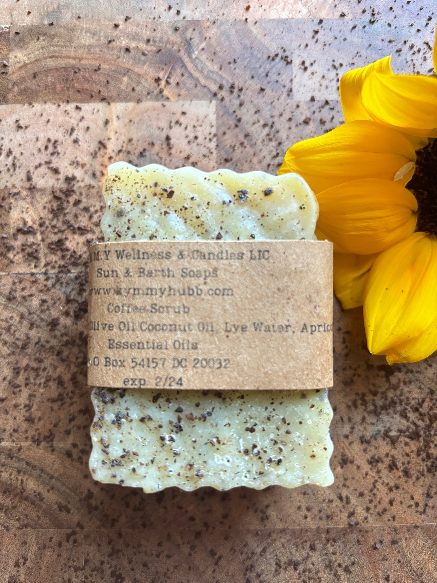 COFFEE SCRUB NATURAL BAR SOAP