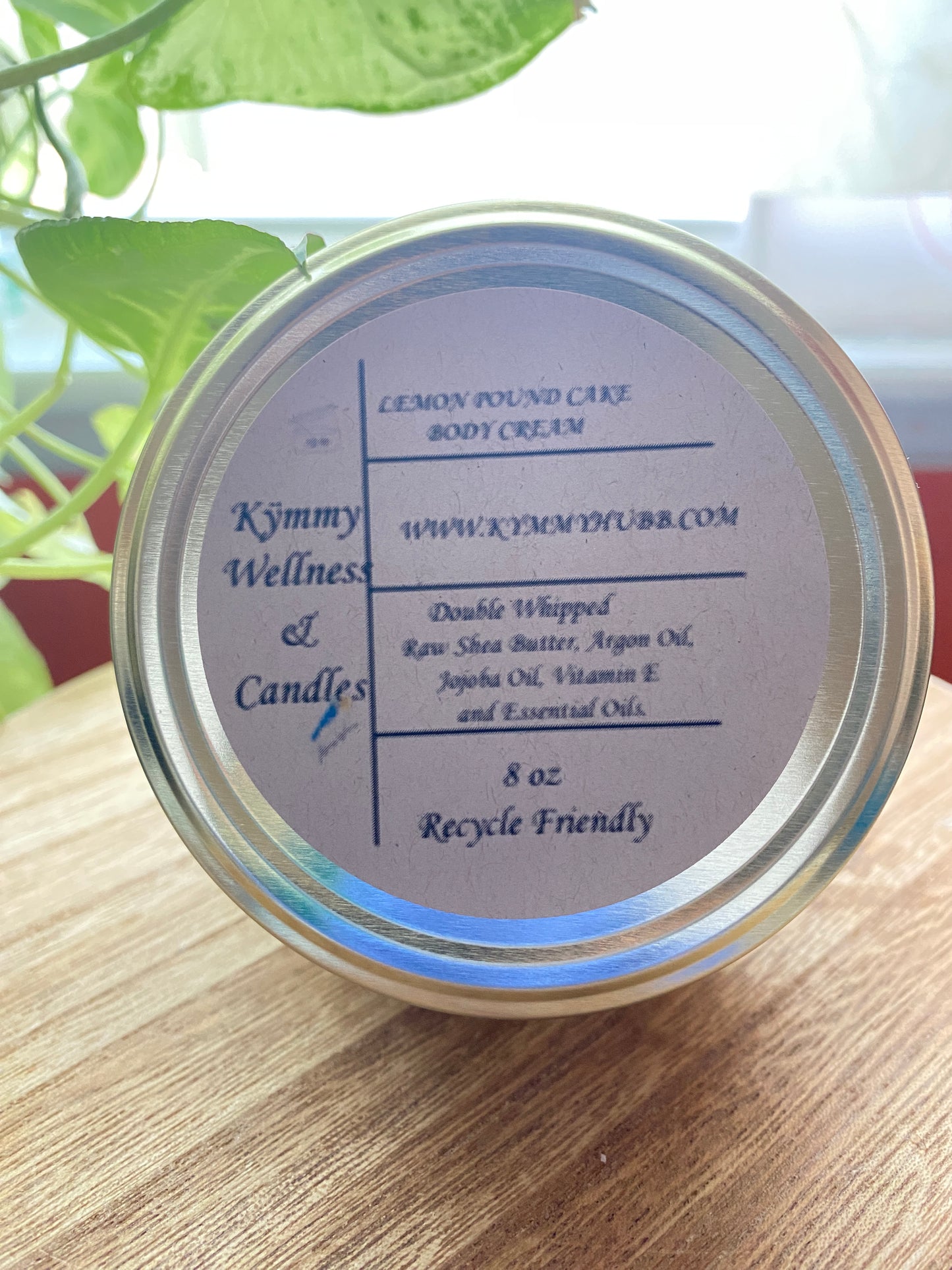 LEMON POUND CAKE NATURAL BODY BUTTER