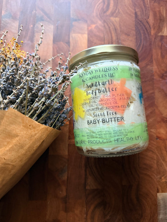 SCENT FREE NATURAL BODY BUTTER